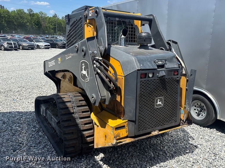 image for item YA3130 2021 John Deere 333G tracked skid steer loader