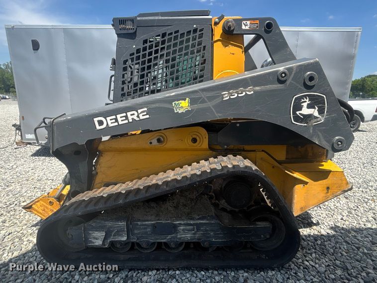 image for item YA3130 2021 John Deere 333G tracked skid steer loader