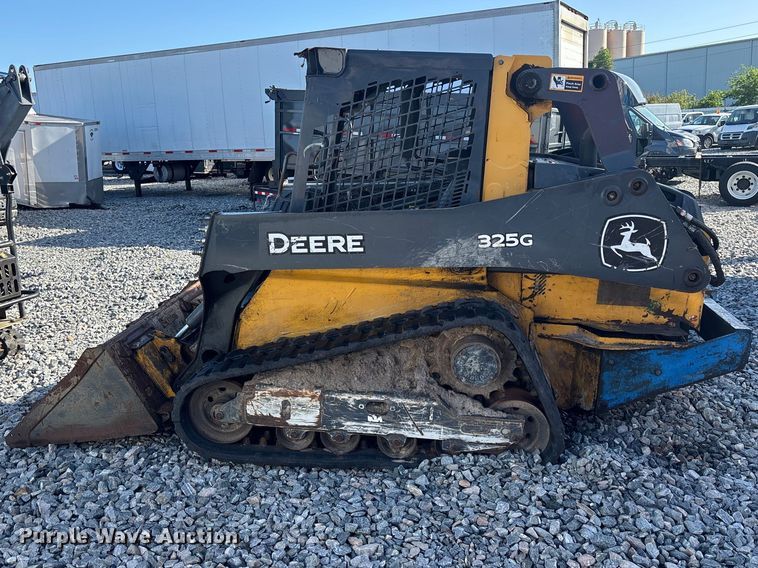 image for item YA3145 2021 John Deere 325G tracked skid steer loader