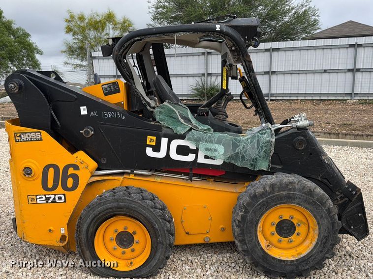 image for item YA3146 2022 JCB 270 skid steer loader