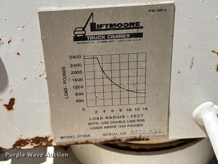 image for item DH1937 (2) Liftmoore truck cranes