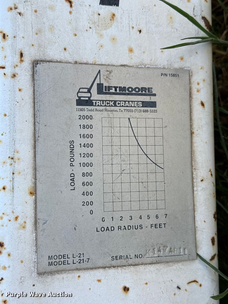 image for item DH1937 (2) Liftmoore truck cranes