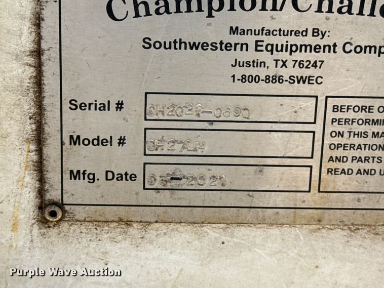 image for item DH1939 2021 Freightliner Business Class M2 refuse truck