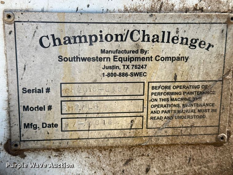 image for item DH1940 2017 Freightliner Business Class M2 refuse truck