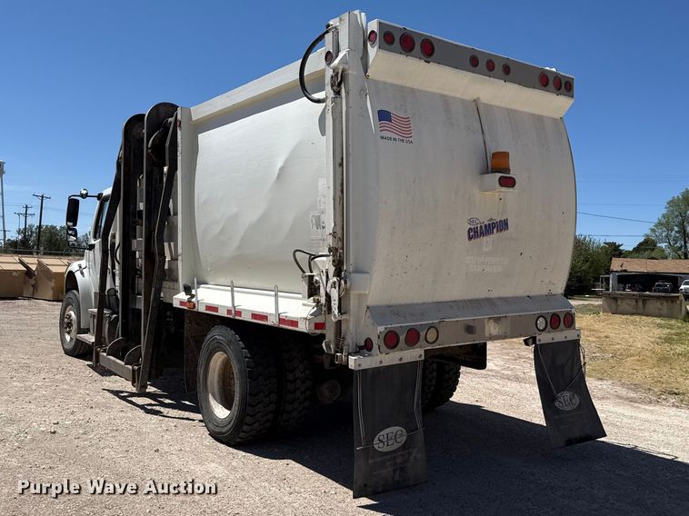 image for item DH1941 2014 Freightliner Business Class M2 refuse truck