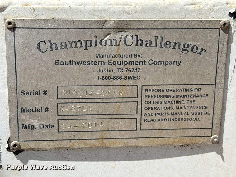 image for item DH1941 2014 Freightliner Business Class M2 refuse truck