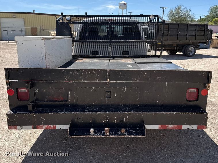 image for item DH1942 2012 Ford F350 Super Duty flatbed pickup truck