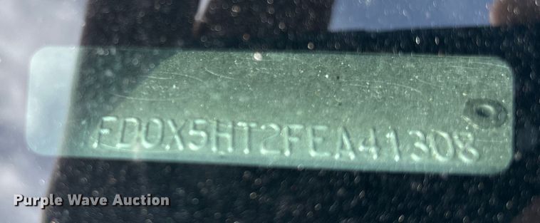 image for item DU2626 2015 Ford F550 Super Duty utility / service truck