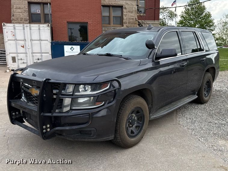 image for item DZ4426 2016 Chevrolet Tahoe Police SUV