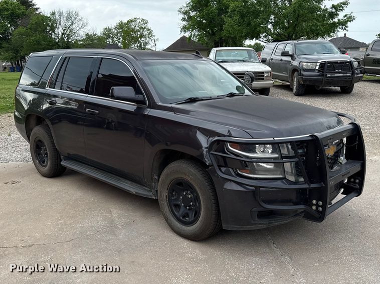 image for item DZ4426 2016 Chevrolet Tahoe Police SUV