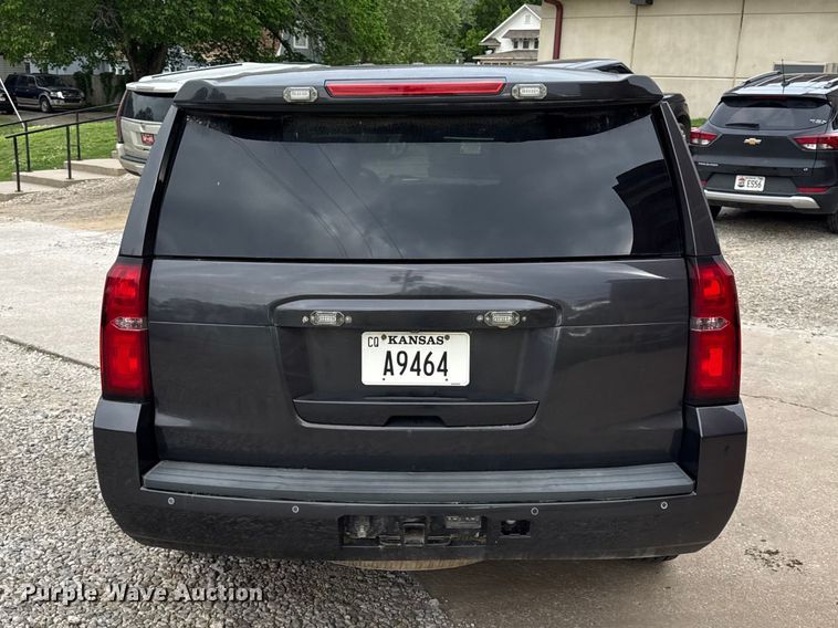 image for item DZ4426 2016 Chevrolet Tahoe Police SUV