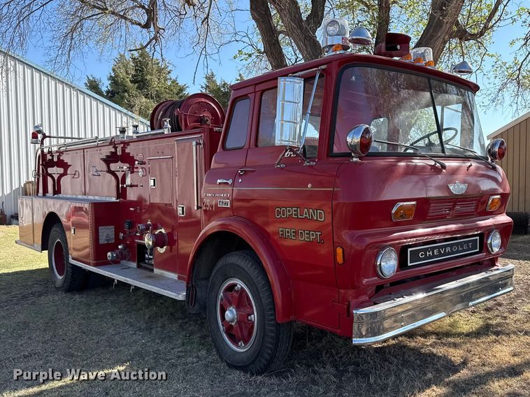 image for item DZ5431 1975 Chevrolet 65 pumper fire truck