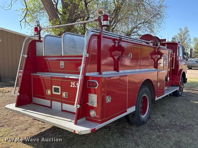 image for item DZ5431 1975 Chevrolet 65 pumper fire truck