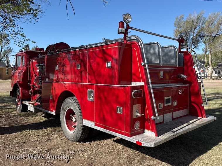 image for item DZ5431 1975 Chevrolet 65 pumper fire truck