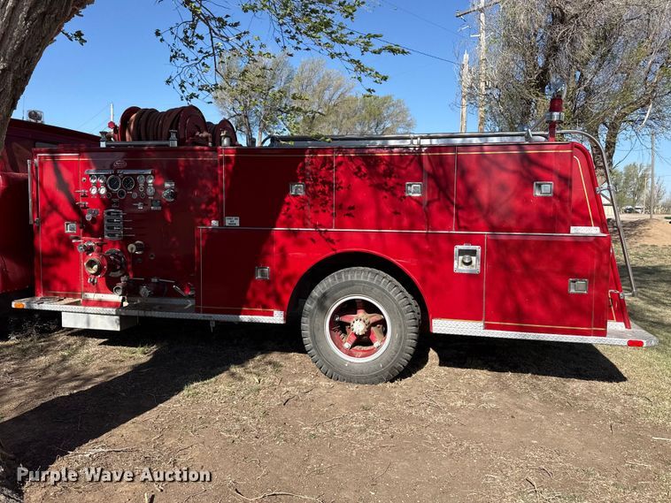 image for item DZ5431 1975 Chevrolet 65 pumper fire truck