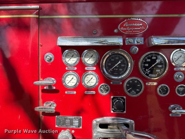 image for item DZ5431 1975 Chevrolet 65 pumper fire truck