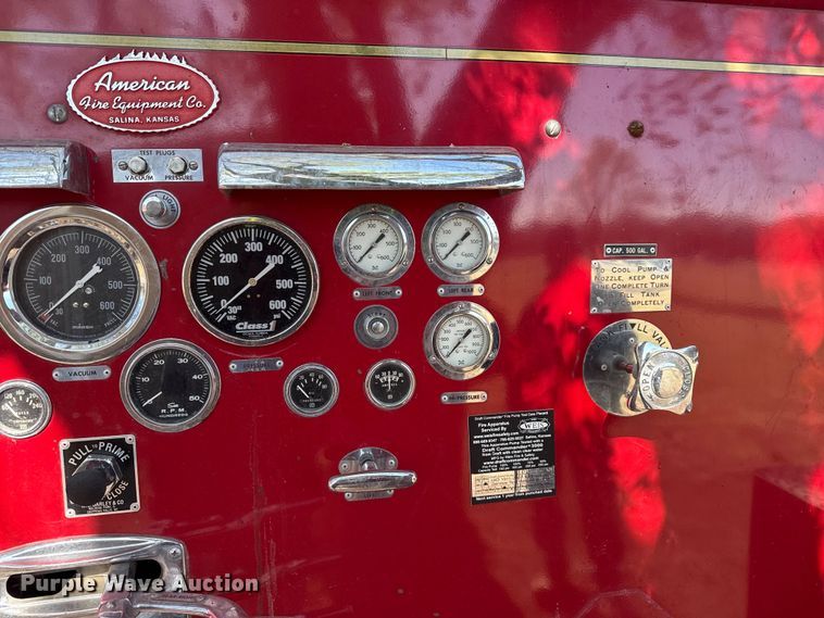 image for item DZ5431 1975 Chevrolet 65 pumper fire truck