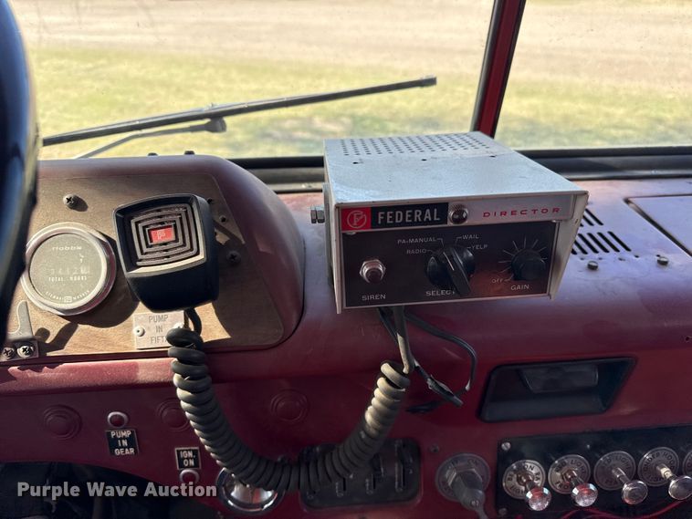 image for item DZ5431 1975 Chevrolet 65 pumper fire truck