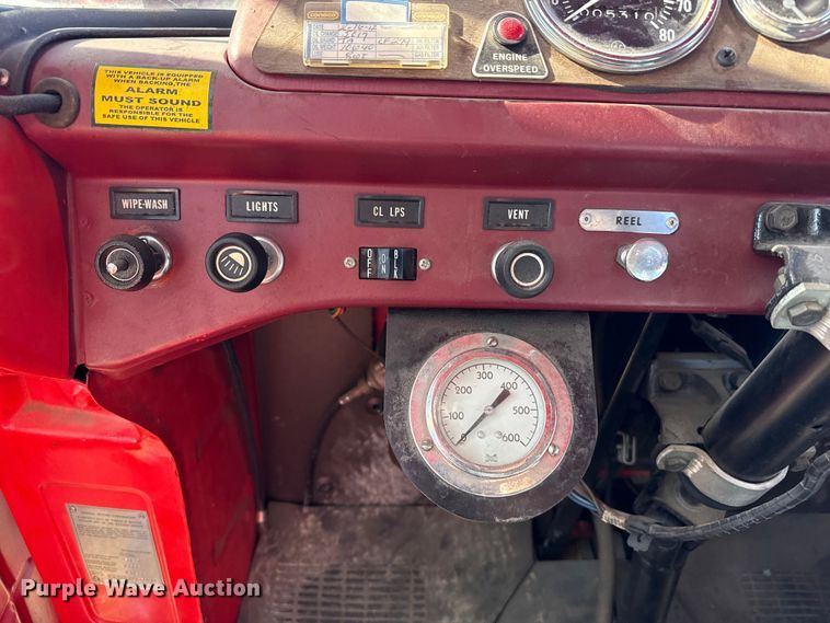 image for item DZ5431 1975 Chevrolet 65 pumper fire truck