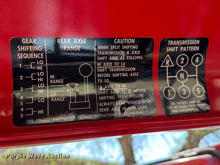 image for item DZ5431 1975 Chevrolet 65 pumper fire truck