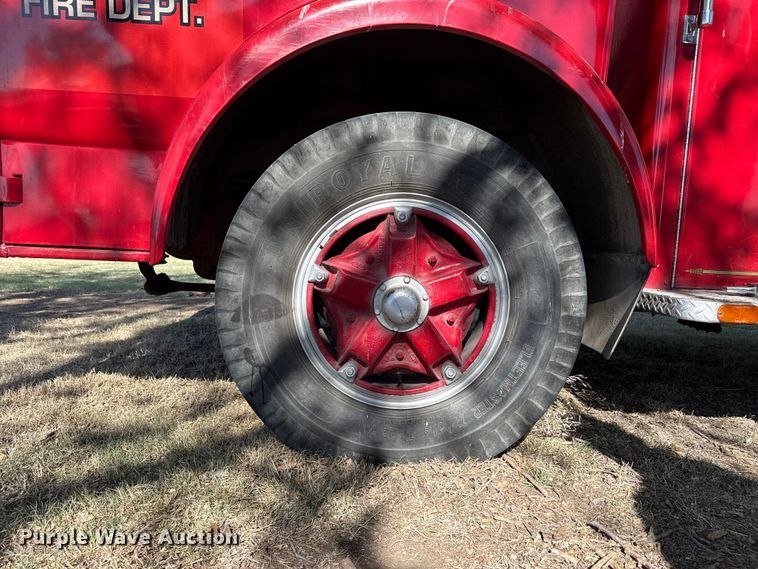 image for item DZ5431 1975 Chevrolet 65 pumper fire truck