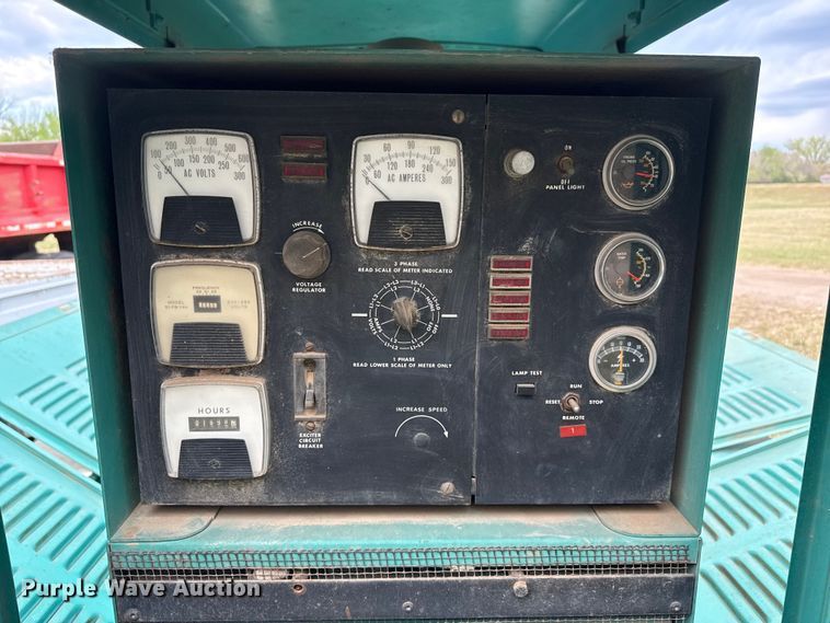 image for item DZ5433 Onan 60.0DYA-15R/2489 generator