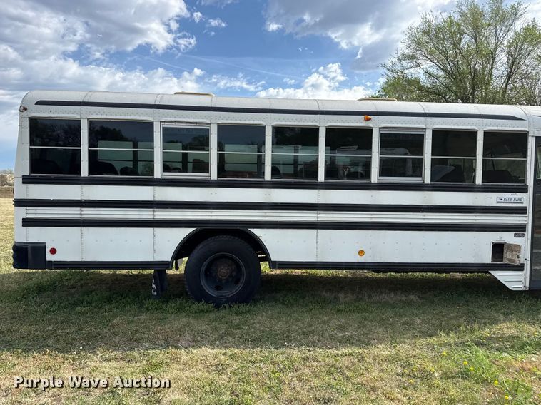 image for item DZ5437 1999 Blue Bird school bus