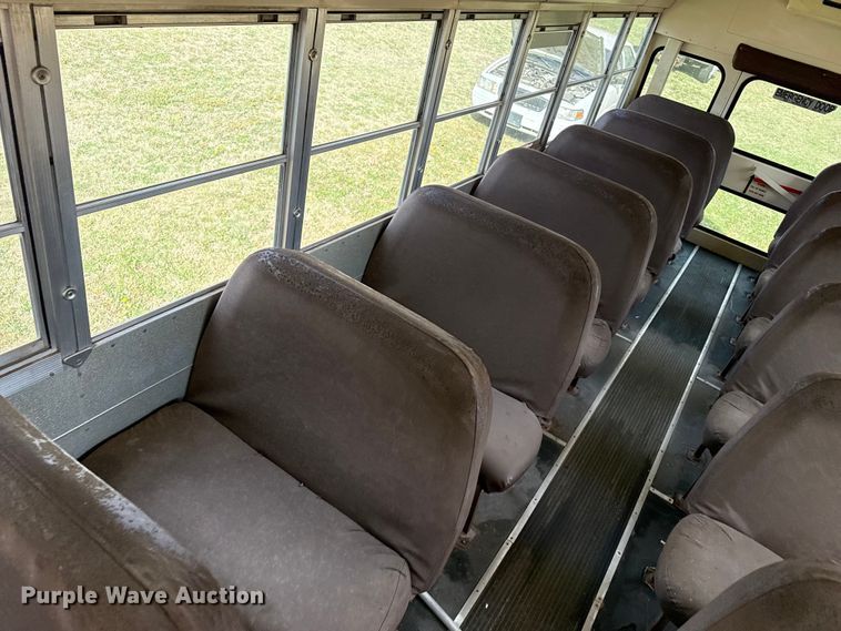 image for item DZ5437 1999 Blue Bird school bus