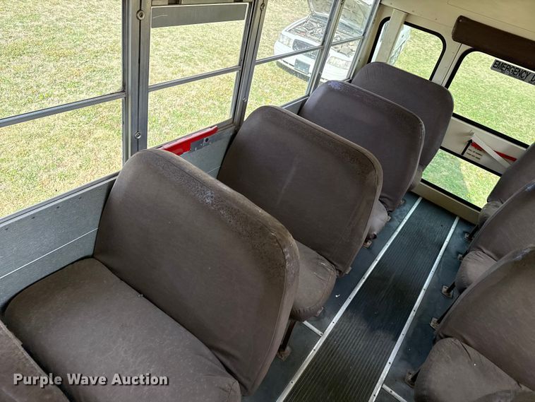 image for item DZ5437 1999 Blue Bird school bus