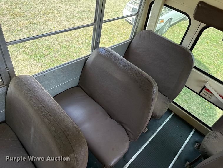 image for item DZ5437 1999 Blue Bird school bus