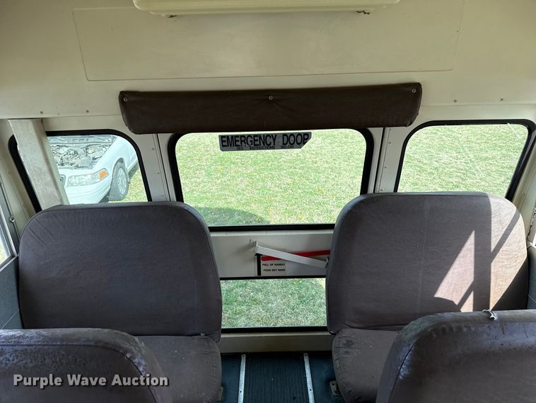 image for item DZ5437 1999 Blue Bird school bus