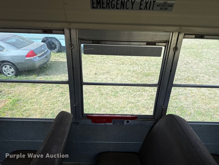 image for item DZ5437 1999 Blue Bird school bus