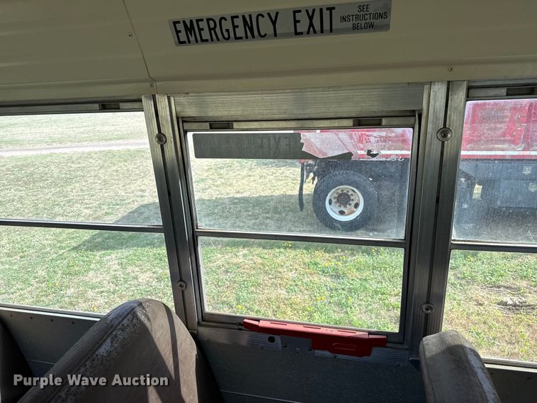 image for item DZ5437 1999 Blue Bird school bus
