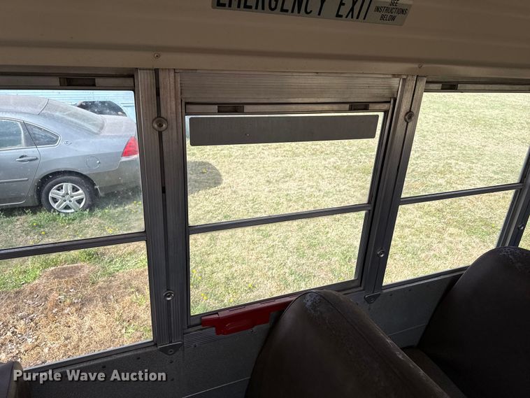 image for item DZ5437 1999 Blue Bird school bus