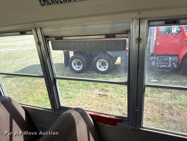 image for item DZ5437 1999 Blue Bird school bus