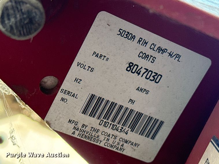 image for item DZ5444 Tire machines