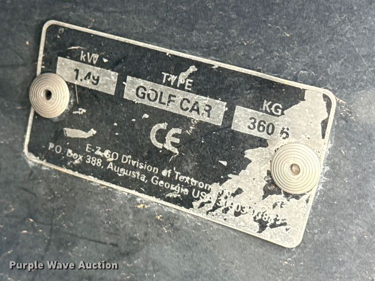 image for item DZ5448 1998 EZ-GO golf cart