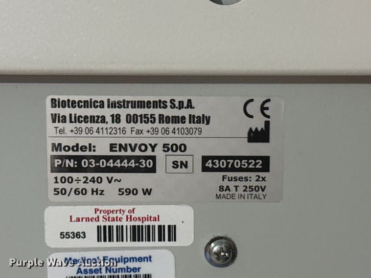 image for item DZ5464 (2) EliTech Envoy analyzers