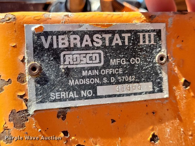 image for item EE0946 Rosco Vibrastat III double drum roller