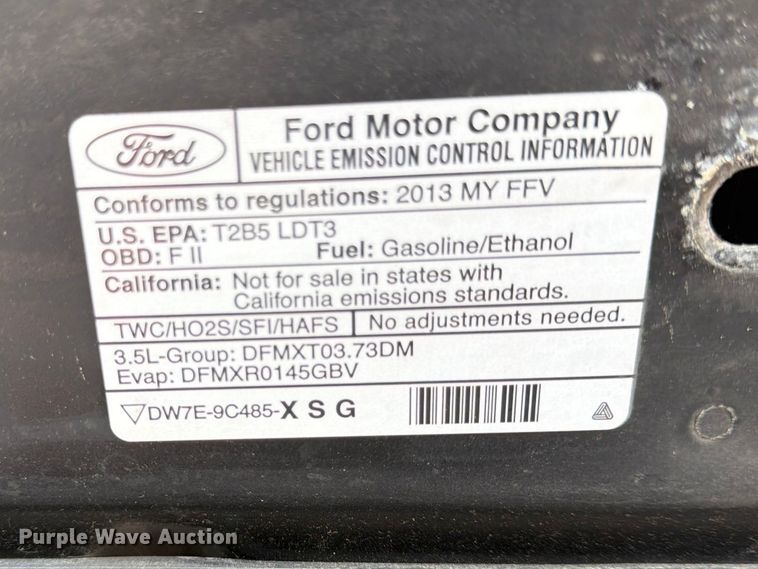 image for item EL0091 2013 Ford Explorer SUV