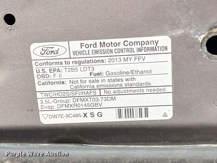 image for item EL0102 2013 Ford Explorer SUV