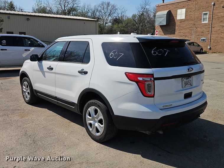 image for item EO7224 2015 Ford Explorer Police  SUV
