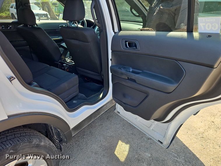 image for item EO7224 2015 Ford Explorer Police  SUV