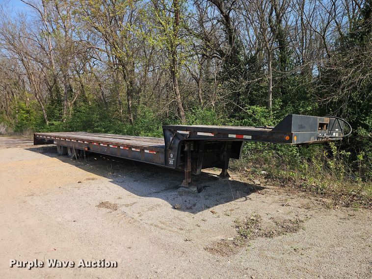 image for item EO7225 1996 Trail King Industries TK70SS-462 tilt deck equipment trailer