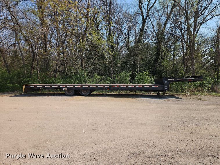 image for item EO7225 1996 Trail King Industries TK70SS-462 tilt deck equipment trailer