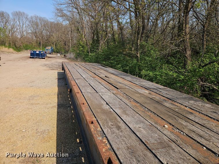image for item EO7225 1996 Trail King Industries TK70SS-462 tilt deck equipment trailer