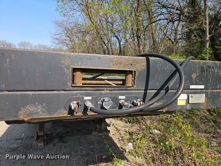 image for item EO7225 1996 Trail King Industries TK70SS-462 tilt deck equipment trailer