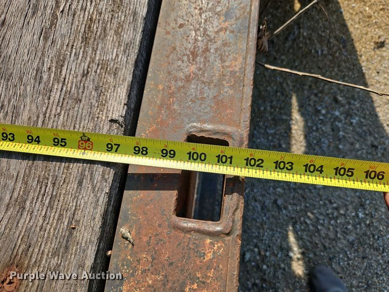 image for item EO7225 1996 Trail King Industries TK70SS-462 tilt deck equipment trailer