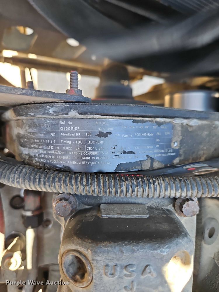 image for item EO7227 2016 Freightliner 108SD refuse truck