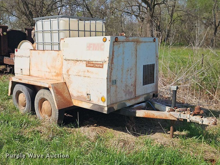 image for item EO7232 FMC Sewer Cleaner sewer jetter trailer